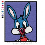 130x180 Buster Bunny Machine Embroidery Design Instant Download 02